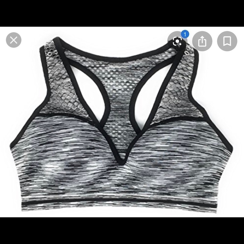 Victoria Secret PINK Padded Sports Bra Coral​​​​​​​​​